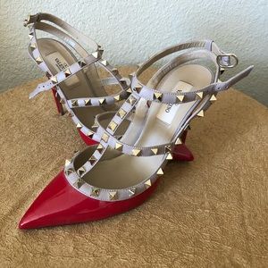 Valentino Rockstud slingback 100mm pump